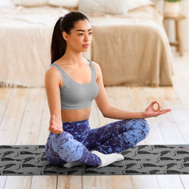 Mystieke Astrologie Black Cat Raven Stars Yogamat