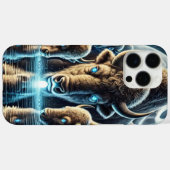 Mystieke band tussen buffelkudde en kosmos Case-Mate iPhone case (Achterkant (horizontaal))