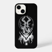 Mystieke Baphomet iPhone 14 Hoesje iPhone Hoesje (Achterkant)