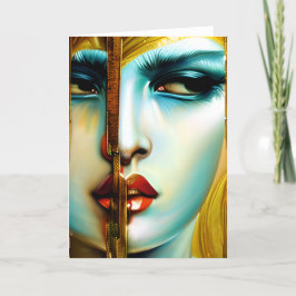 Mystieke Beauty Gouden Godin Kaart