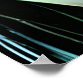 Mystieke Beauty Gouden Vampier Godin Poster (Hoek)