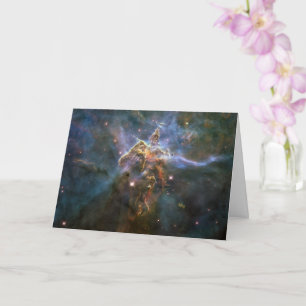 Mystieke Berg in Carina-nevel Hubble-ruimtetelesco Kaart