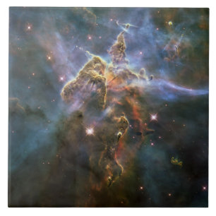 Mystieke Berg in Carina-nevel Hubble-ruimtetelesco Tegeltje
