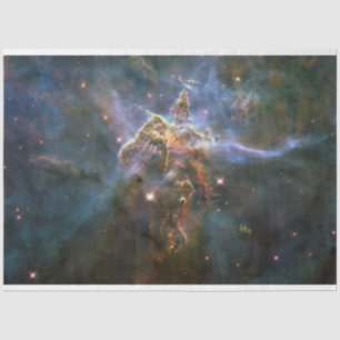 Mystieke Berg in Carina-nevel Hubble-ruimtetelesco Tissuepapier