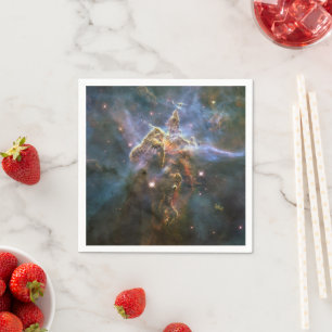 Mystieke Berg in Carina Nevel Hubble Space Servet