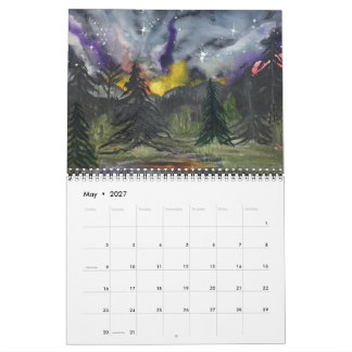 Mystieke Bergen & MK Henson Originelen Kalender