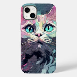 Mystieke Blauwe Ogen Kitten | Schattigee kat Case-Mate iPhone 14 Plus Hoesje