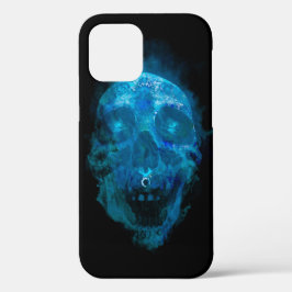 Mystieke Blauwe Schedel met Suiker Case-Mate iPhone Case