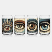 Mystieke blik 👁️ blikvorm glas (Achterkant)