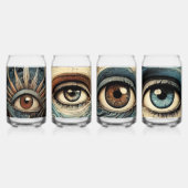 Mystieke blik 👁️ blikvorm glas (Voorkant)