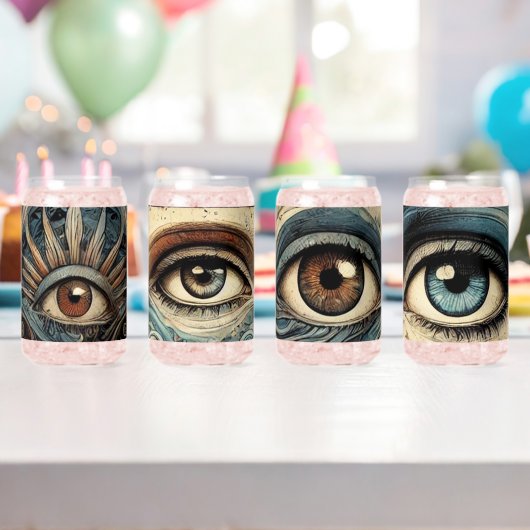 Mystieke blik 👁️ blikvorm glas (Insitu (Verjaardag))