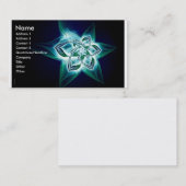 mystieke bloem visitekaartje (Voorkant / Achterkant)