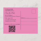 Mystieke bloemen van het bovennatuurlijke rijk aankondigingskaart (Achterkant)