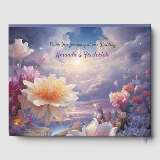 Mystieke bloemen van het bovennatuurlijke rijk gastenboek (Achterkant)