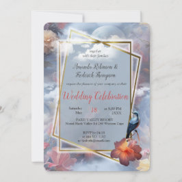 Mystieke bloemen van het bovennatuurlijke rijk kaart