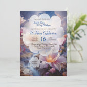 Mystieke Bloemen van het bovennatuurlijke rijk  Kaart (Staand voorkant)