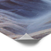 Mystieke bloemen van het bovennatuurlijke rijk poster (Hoek)