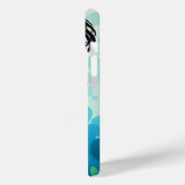 Mystieke Bloom Silhouette Telefoonhoes Case-Mate iPhone Case (Achterkant / Links)