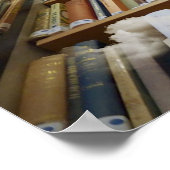 Mystieke boekenplank naar de Heavens Poster (Hoek)