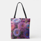 Mystieke Boeket Tote Bag (Achterkant)