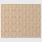 Mystieke Boheem Beige Cadeaupapier (Vlak)