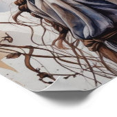 Mystieke Boheemse Vrouw Warrior Poster (Hoek)