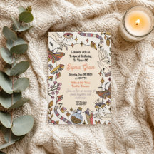 Mystieke Boho Hemelse Uitnodiging