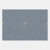 Mystieke Boho Lavendel Anemoon Maan en Flessen Inpakpapier Vel (Voorkant 2)