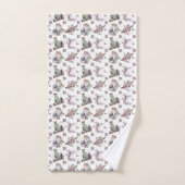 Mystieke Boho Lavendel Anemoon Moon & Potions Bad Handdoek (Handdoek)