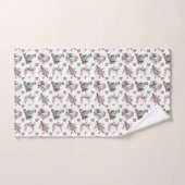 Mystieke Boho Lavendel Anemoon Moon & Potions Bad Handdoek (Handdoek)