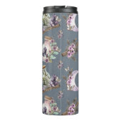 Mystieke Boho Lavendel Anemoon Moon & Potions Thermosbeker (Achterkant)