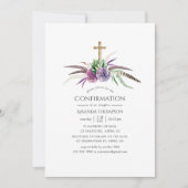 Mystieke Boho Succulents Bevestiging Kaart (Voorkant)