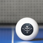 Mystieke Boogschutter Dierenriemsymbool Pingpongbal (Net)