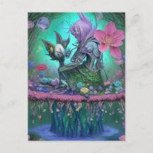 Mystieke Bos Creatures - Surrealist Meisje