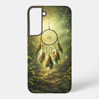 Mystieke bos droomvanger telefoonhoes samsung galaxy hoesje