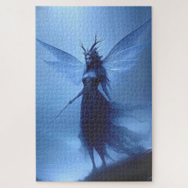 Mystieke bosfee legpuzzel