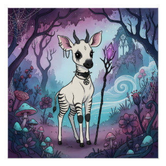 mystieke boshybride perfect poster