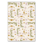  mystieke botanische bruiloft kaart (Achterkant)