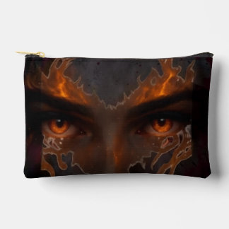 Mystieke Brandende Oog Donkere Fantasy Cosmetische Etui