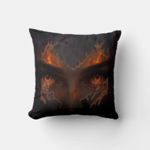 Mystieke Brandende Oog Donkere Fantasy Esthetische