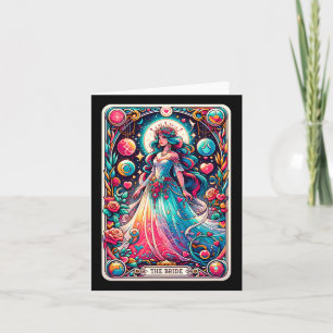 Mystieke bruid Tarot Kaart betoverende bruiloft Ar