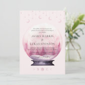 Mystieke bruiloft Crescent Moon Kaart (Staand voorkant)