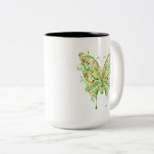 Mystieke Butterflies Mok (Voorkant rechts)