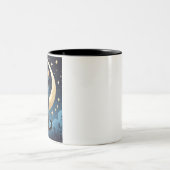 Mystieke Cat Mok – Celestial Night Design met Moo (Center)