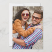 Mystieke Chique Pastel Blauwe Ster Maan Fotoruimte Kaart (Achterkant)