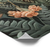 Mystieke Cottagecore | grillige Natuur Poster (Hoek)