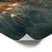 Mystieke Cottagecore | grillige Natuur Poster (Hoek)