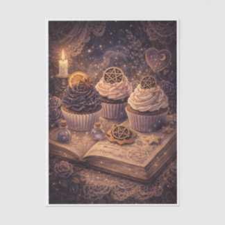 Mystieke desserts tissuepapier