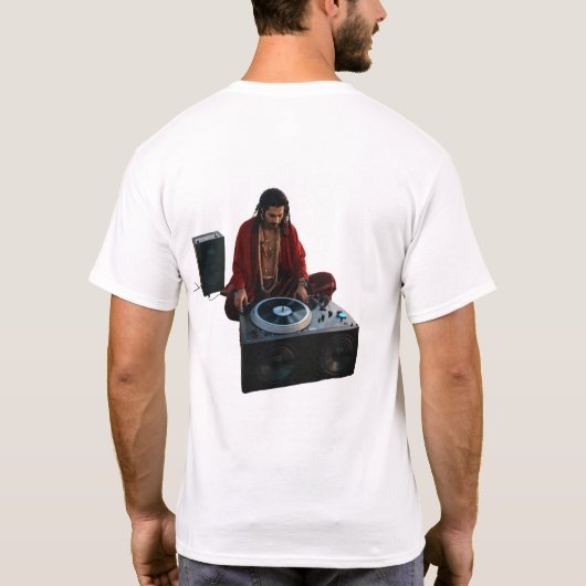 Mystieke DJ Artifacts T-shirt (Achterkant)