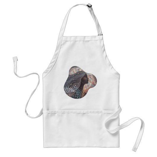 Mystieke dochter van Natuur Standaard Schort (Voorkant)